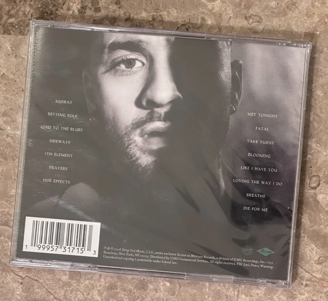 Zayn SIGNED Konnakol CD INSERT - LIMITED EDITION - SEALED - IN HAND - SHIPS NOW, image 4