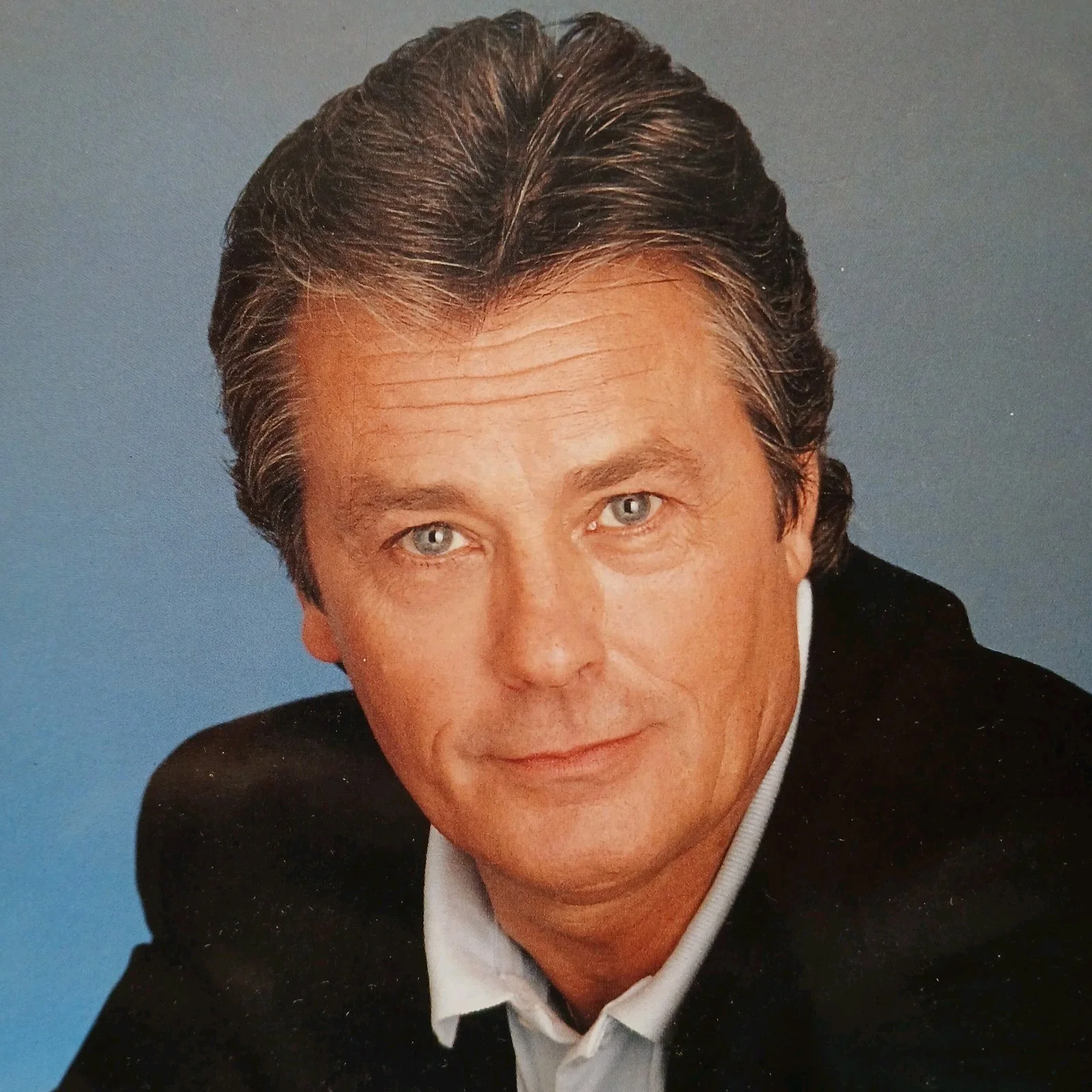 alain delon — alain delon signed picture rocco and his brothers girl on the motorcycle actor, изображение 3