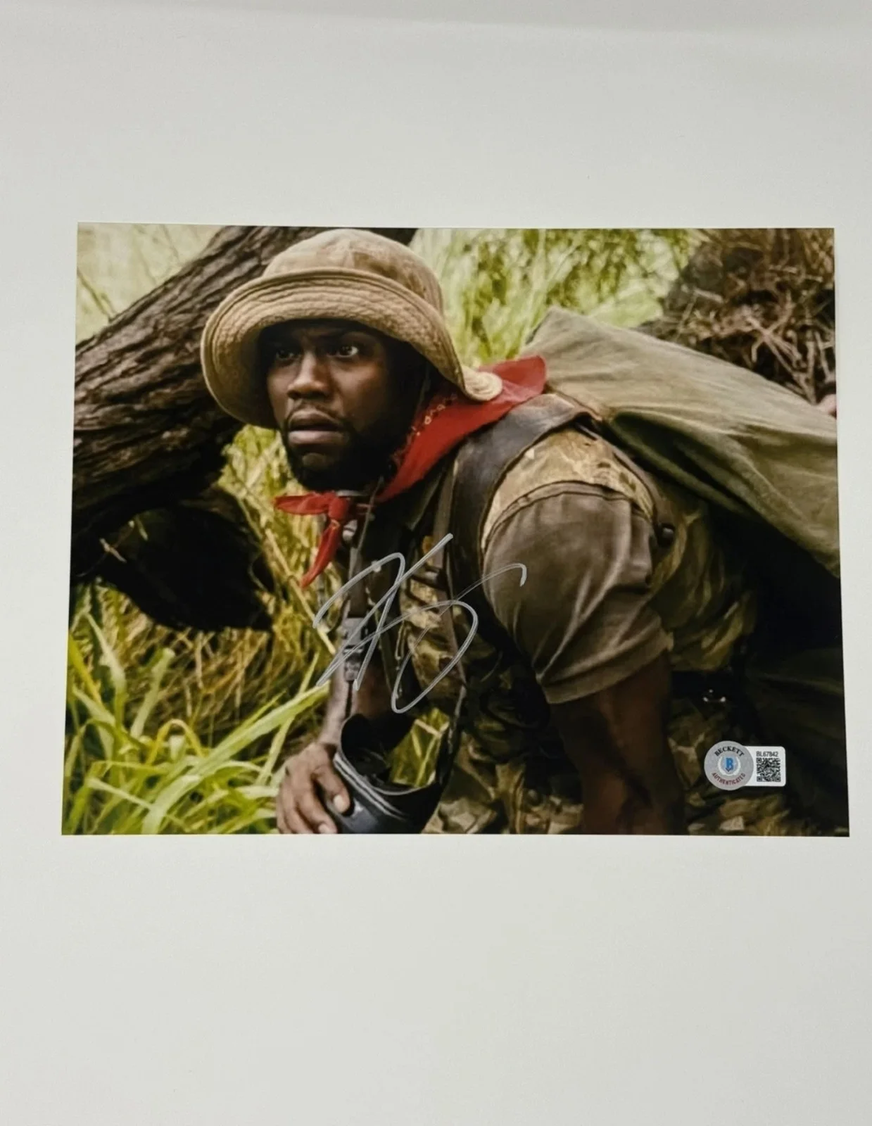 Kevin Hart — Kevin Hart Autographed 8x10 Photo Jumanji Actor Signed Photograph BAS Beckett, изображение 2
