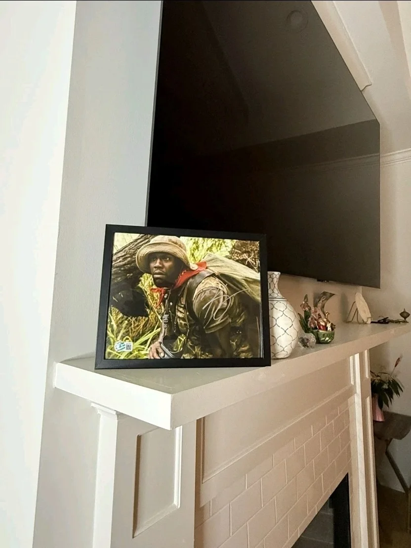 Kevin Hart — Kevin Hart Signed 8x10 Photo Jumanji Movie Scene – Beckett BAS Cert, изображение 3