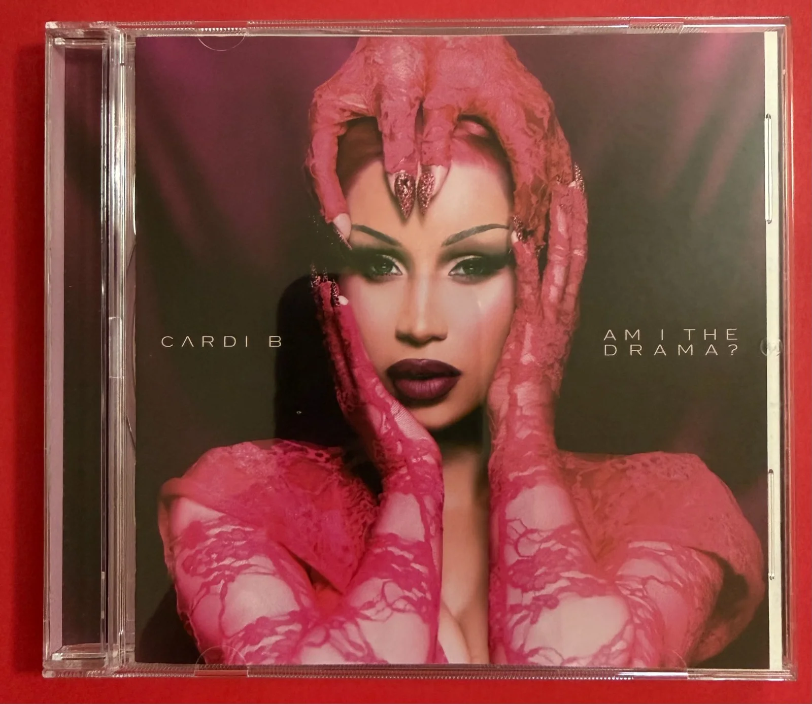 Cardi B AM I THE DRAMA? Alternate Cover CD #3 with Signed Insert New/Unsealed, image 2