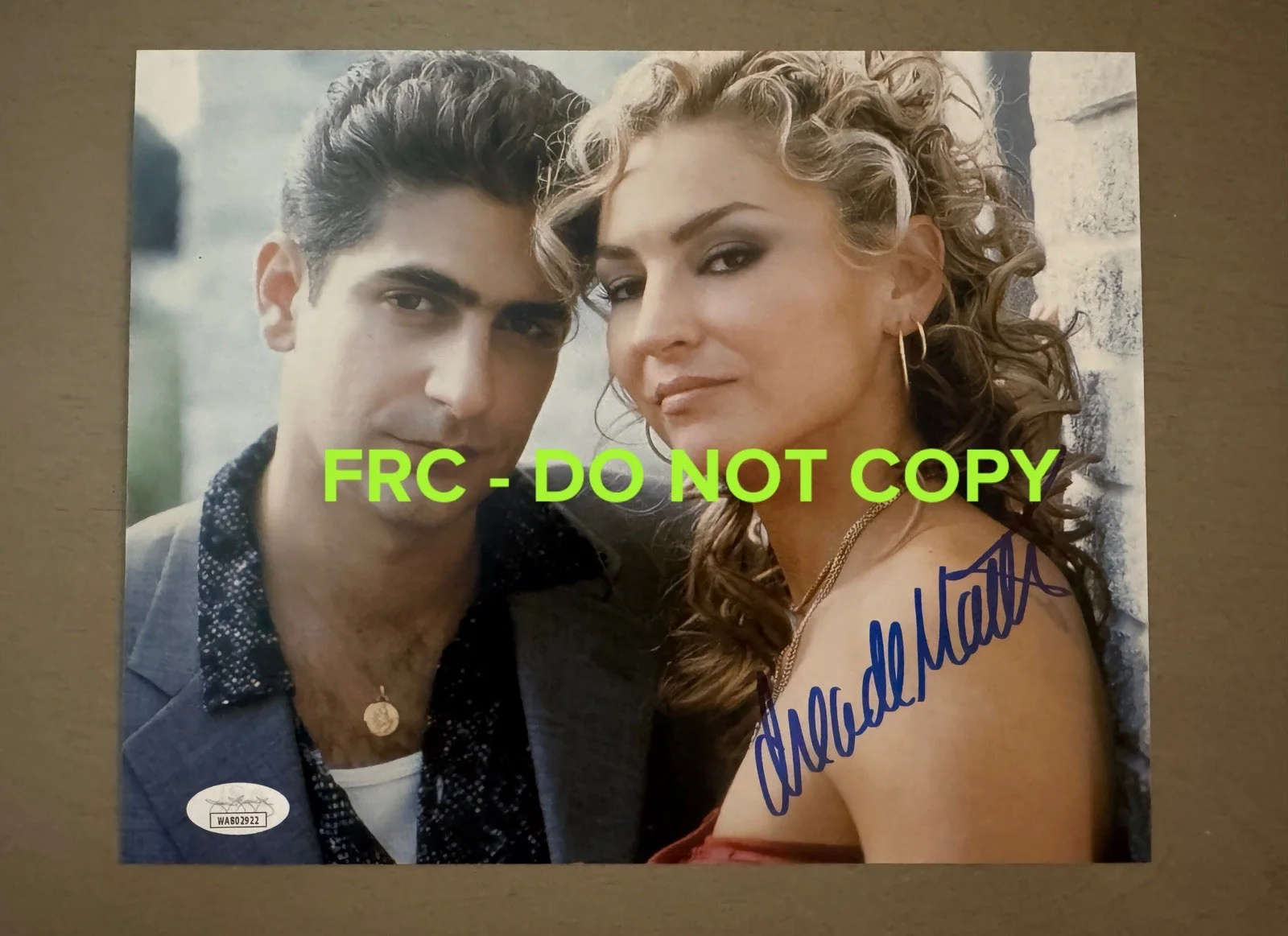Drea de Matteo — Drea de Matteo Signed 8 x 10 Photo Sopranos Adriana La Cerva JSA Authentic