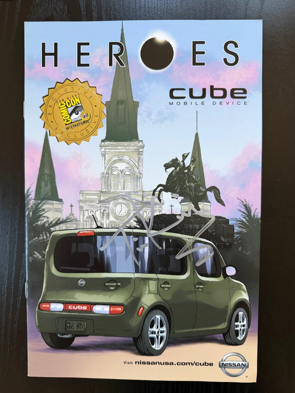 Creator/Writer/E.P. Tim Kring, Cast — HEROES TV Master Collection: Tim Kring Signed PILOT SCRIPT #101 + Signed 8x10s +, image 4