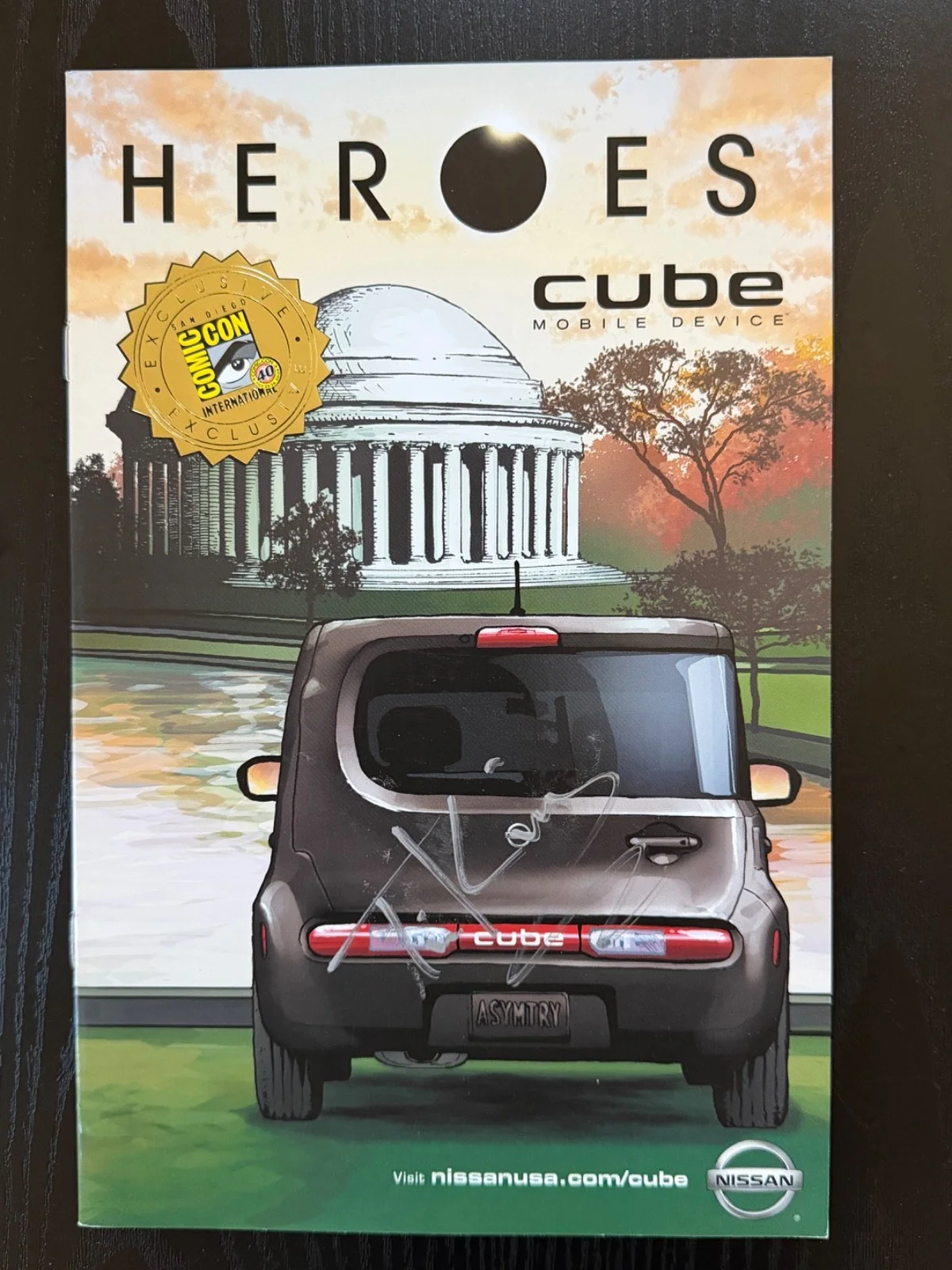 Creator/Writer/E.P. Tim Kring, Cast — HEROES TV Master Collection: Tim Kring Signed PILOT SCRIPT #101 + Signed 8x10s +, image 5