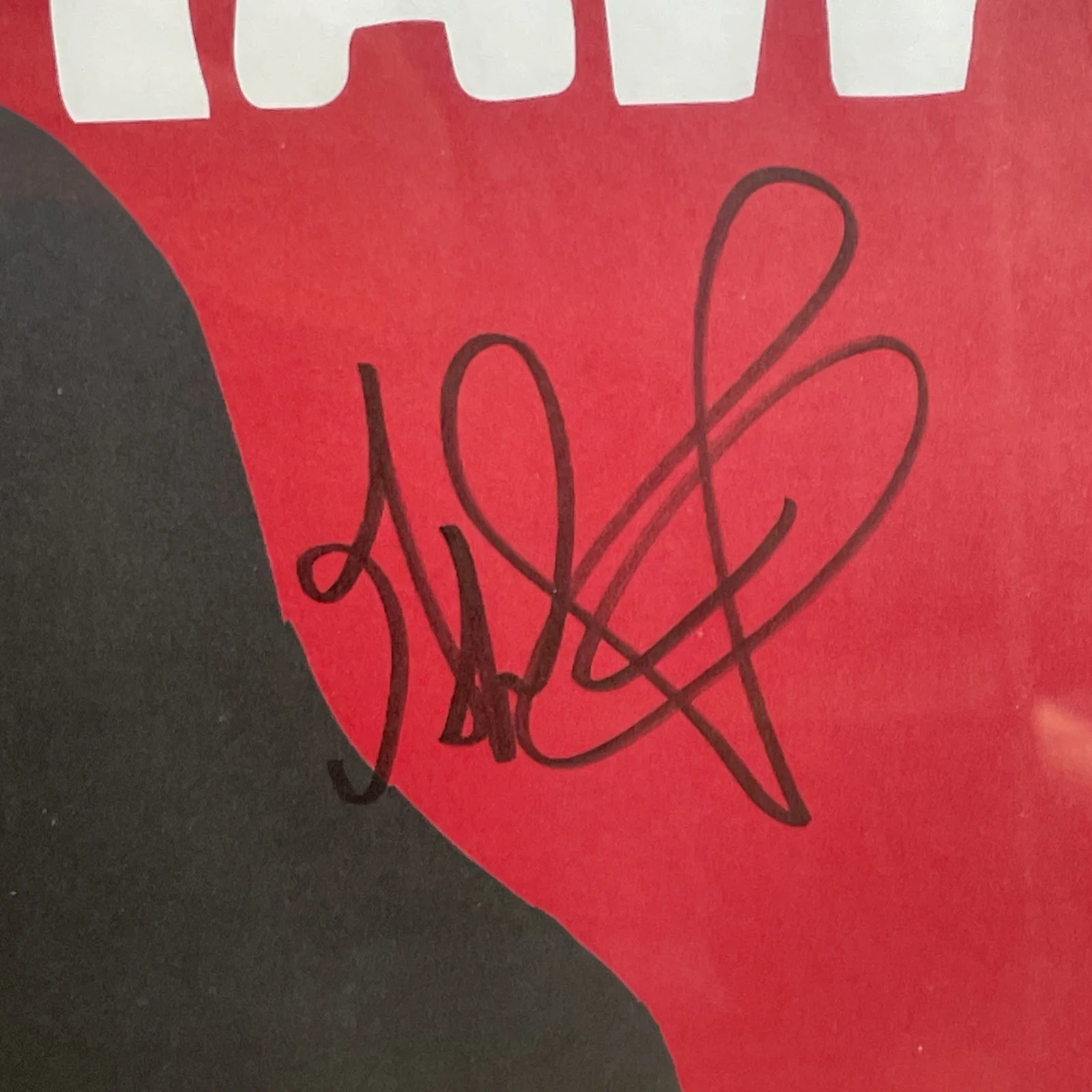 Gavin DeGraw — Gavin Degraw 2017 AUTOGRAPH SIGNED Tour Framed Flyer Poster Red Piano Cool Find!, изображение 2