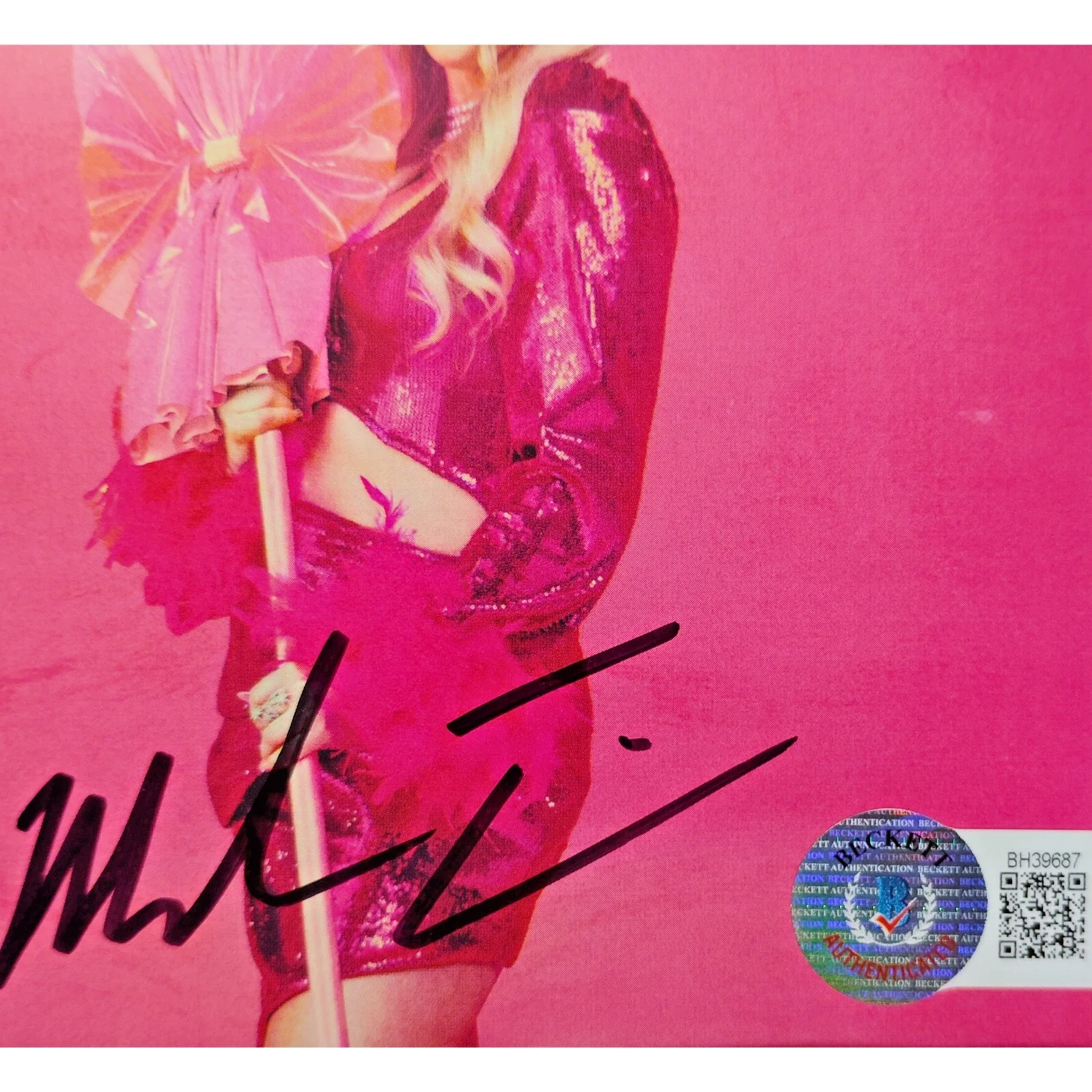 Meghan Trainor — Meghan Trainor Signed Made You Look CD Framed Beckett BAS COA Pop RnB Album, изображение 3