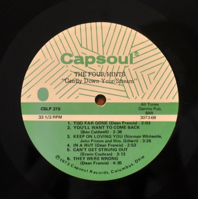 The Four Mints - Gently Down Your Stream [LP], image 3