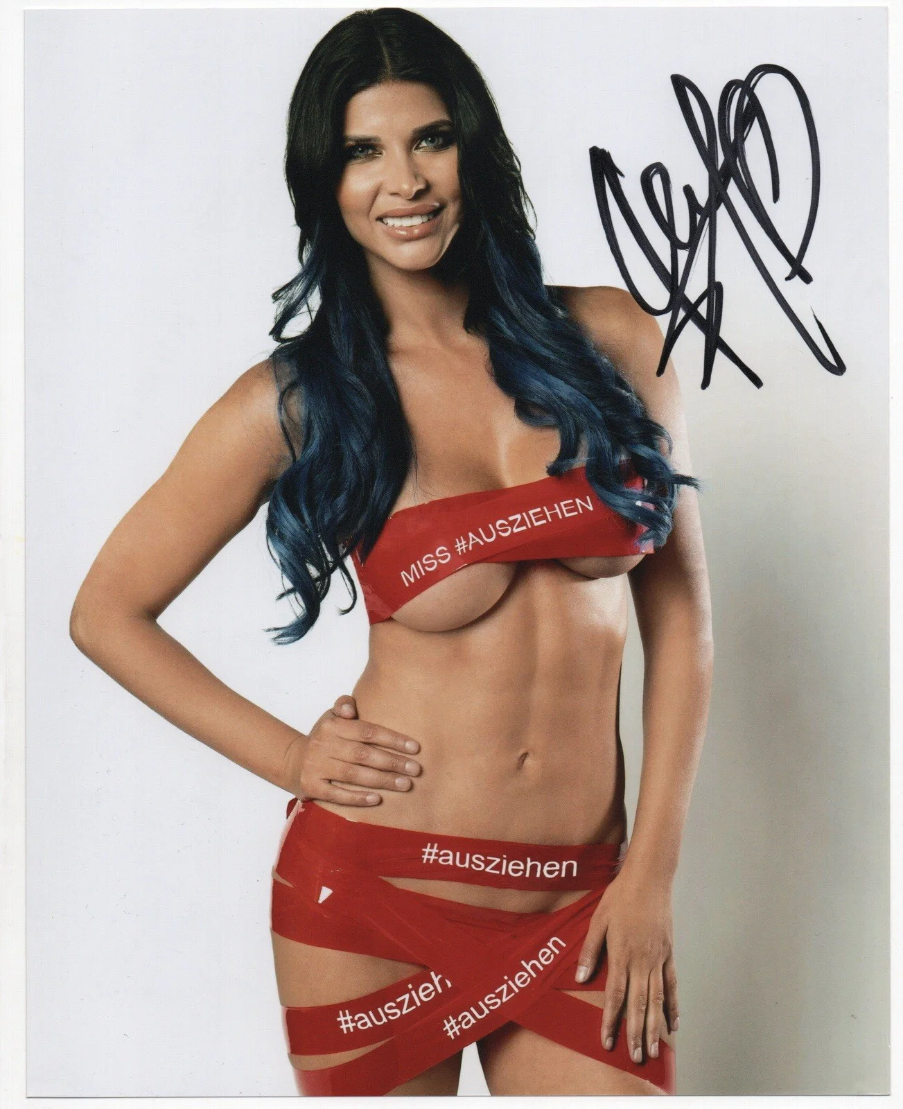 Micaela Schafer — Micaela Schafer signed autograph 8x10 Photo No COA Pass BAS PSA JSA Hot Sexy