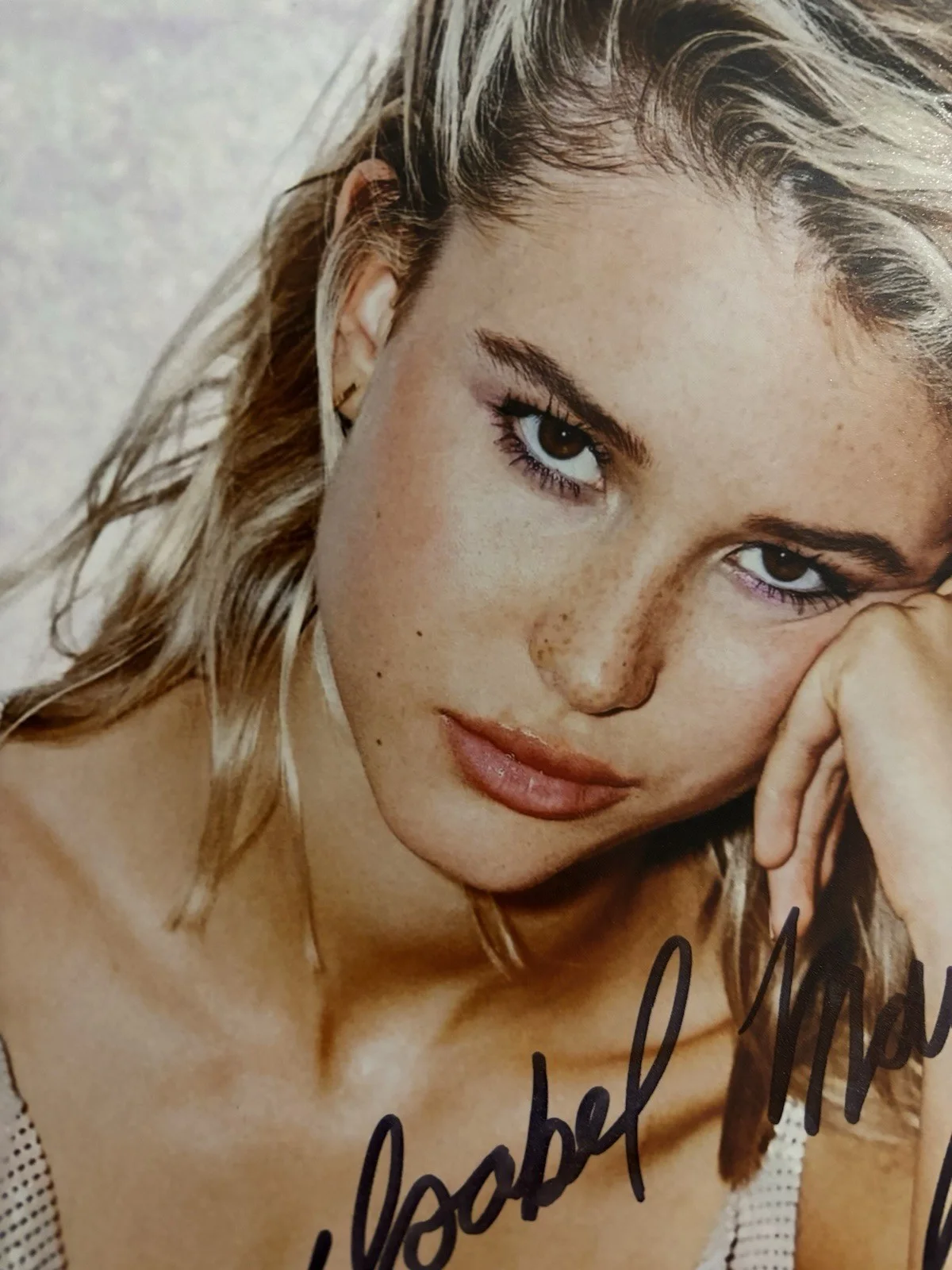 Isabel May / Scream 7, 1883, 1923 Sexy Eyes Signed Autograph 8x10 Photo COA, изображение 2