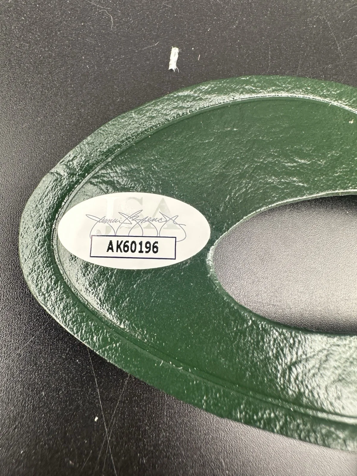 Stephen Amell — Stephen Amell Signed Inscribed Green Arrow Mask JSA COA, image 2