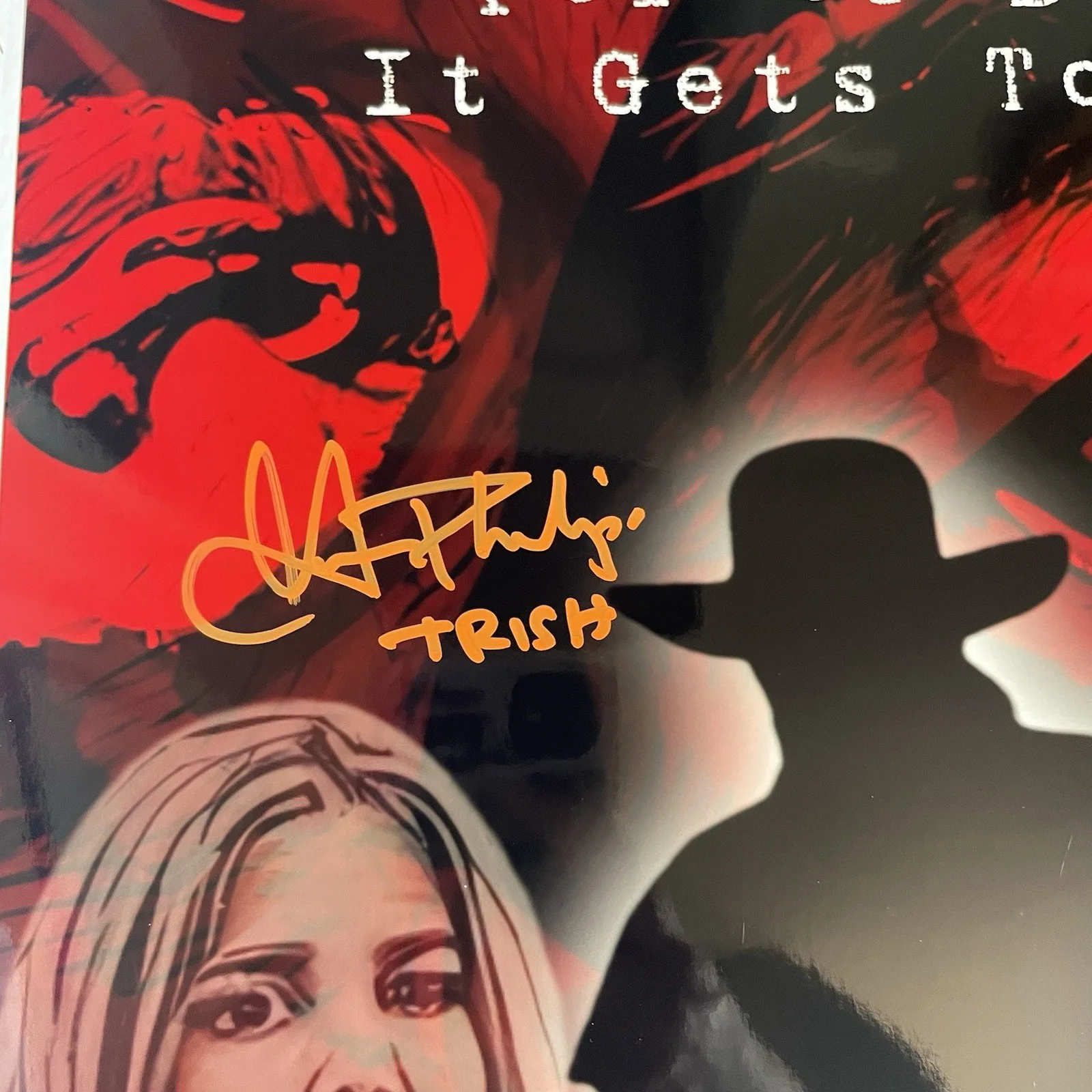 Jonathan Breck, Gina Philips — Jonathan Breck & Gina Philips signed Jeepers Creepers 11x17 photo BECKETT COA, изображение 4