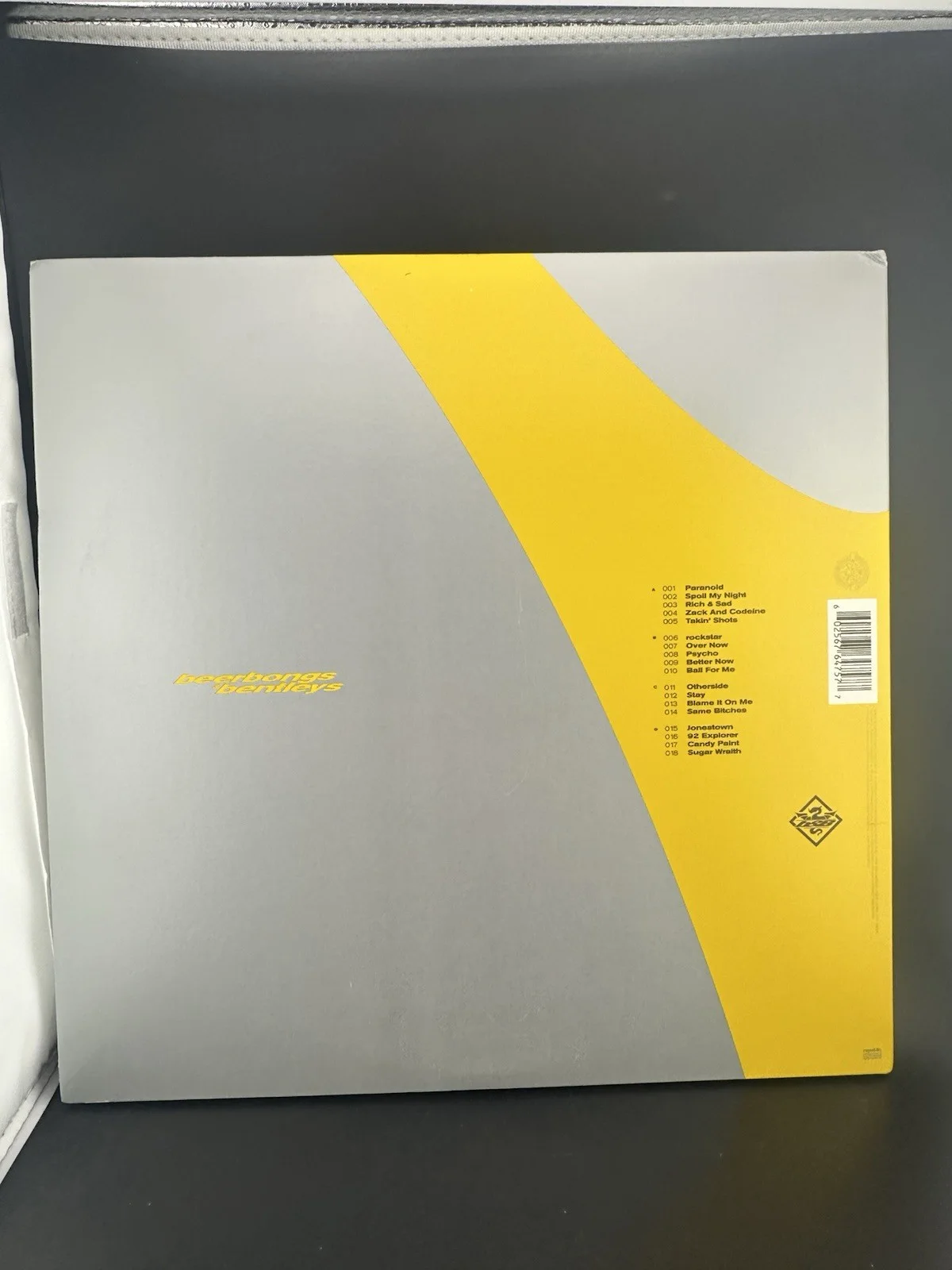 POST MALONE Signed Autographed Beerbongs And Bentleys Vinyl BECKETT COA, изображение 4