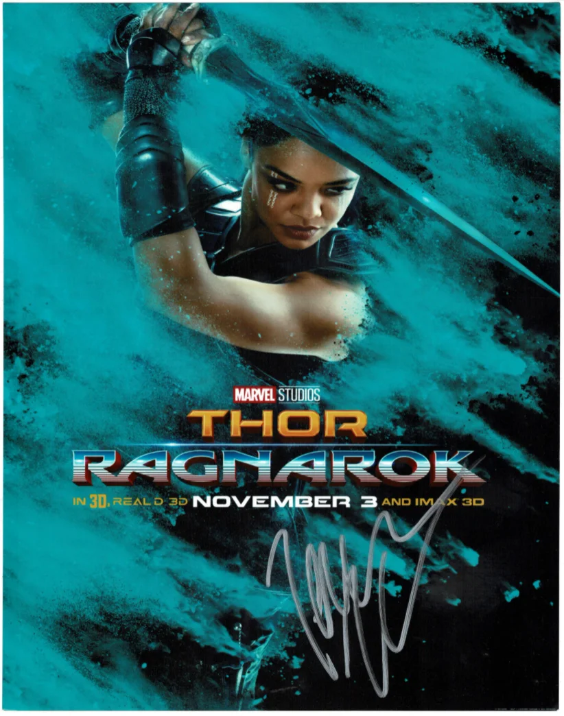 Tessa Thompson — Tessa Thompson Thor Valkyrie Autographed Signed 11x14 Photo AMCo COA 18538