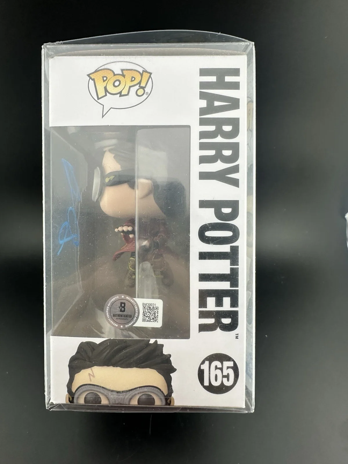 Daniel Radcliffe — Daniel Radcliffe Signed Harry Potter #01 Funko Pop Beckett Rare Actor Autograph, image 4