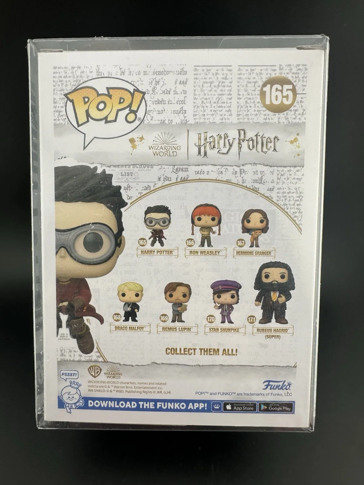 Daniel Radcliffe — Daniel Radcliffe Signed Harry Potter #01 Funko Pop Beckett Rare Actor Autograph, image 5