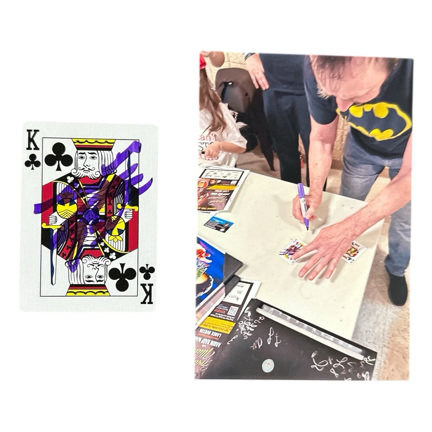 Lance Burton — Lance Burton Signed Autograph Playing Card w/ PROOF Magic Vegas Strip Magician!, изображение 3