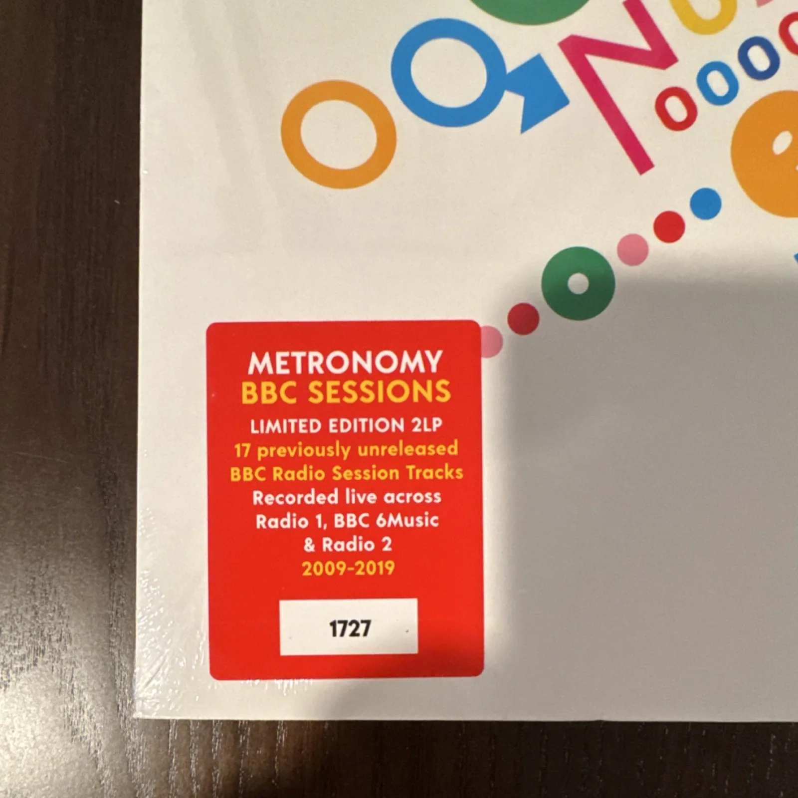 Metronomy BBC Sessions Limited Edition 2LP Signed Joseph Mount Vinyl #1727 MINT, изображение 4