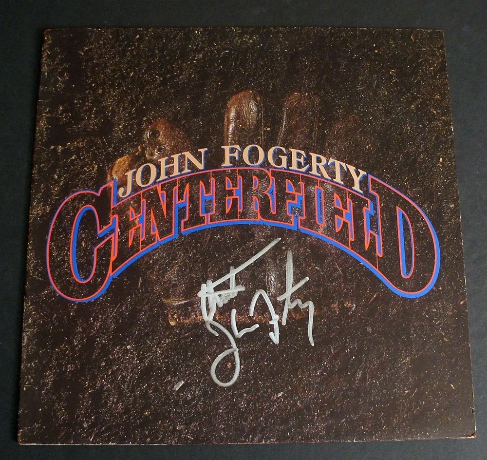 JOHN FOGERTY SIGNED Vinyl - Centerfield - Complete (Creedence Clearwater CCR), image 2