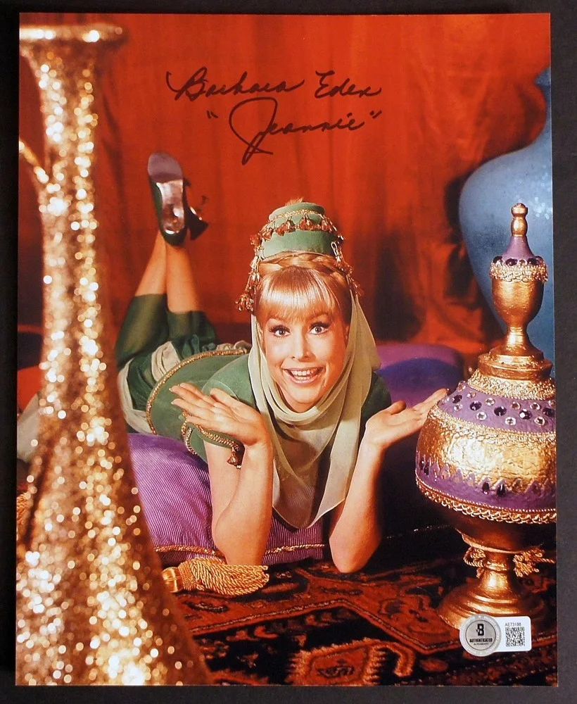 Barbara Eden — BARBARA EDEN SIGNED & Beckett Certified 8X10 I Dream of Jeannie Photo (1), изображение 2