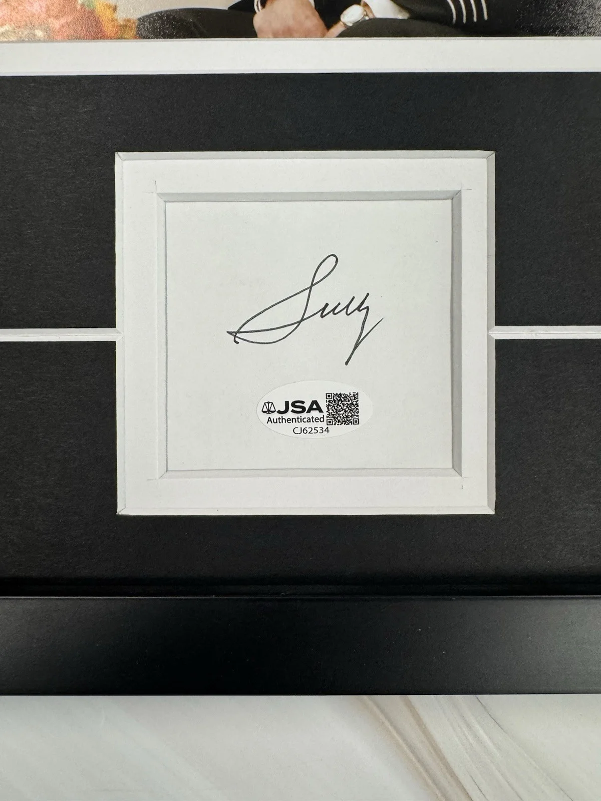 Sully Signed Cut Jsa Auto Custom Framed Pilot On Hudson, image 2