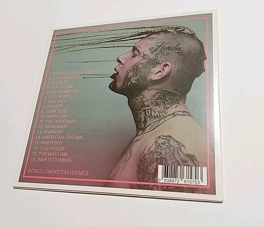 Tom MacDonald Signed Deathreats CD Autographed Auto, image 3