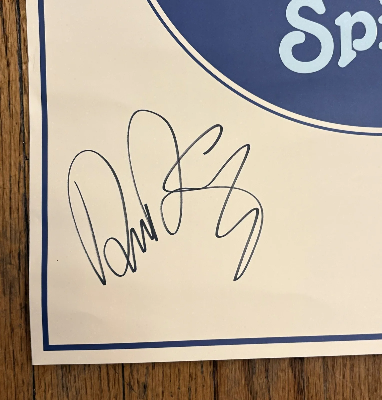Toad The Wet Sprocket Poster AUTOGRAPHED Todd Nichols Glen Phillips Dean Dinning, image 3