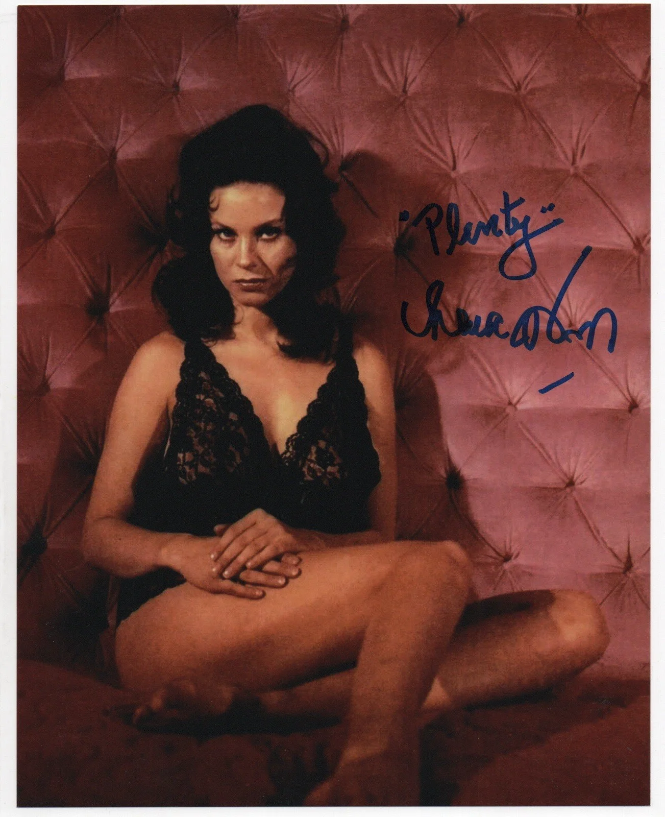 Lana Wood — Lana Wood signed autograph 8x10 Photo No COA Pass BAS PSA JSA Hot Sexy Bond