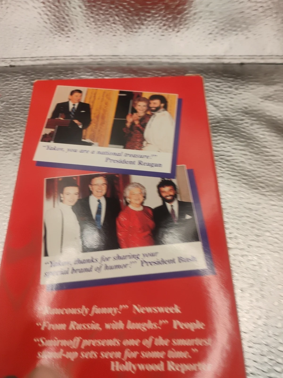 Yakov Smirnoff, "What a Country", Hand Signed Autographed VHS Tape Cover, image 5
