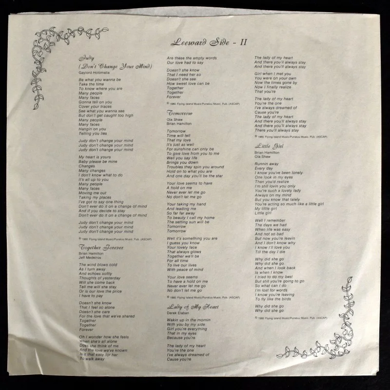 Hawaii - Out Of The Dark [LP], image 4