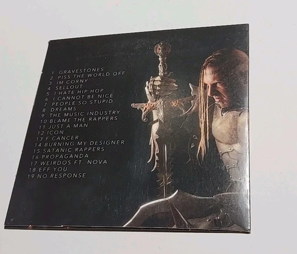 Tom MacDonald Gravestones Album CD Hand Signed Autographed, image 3