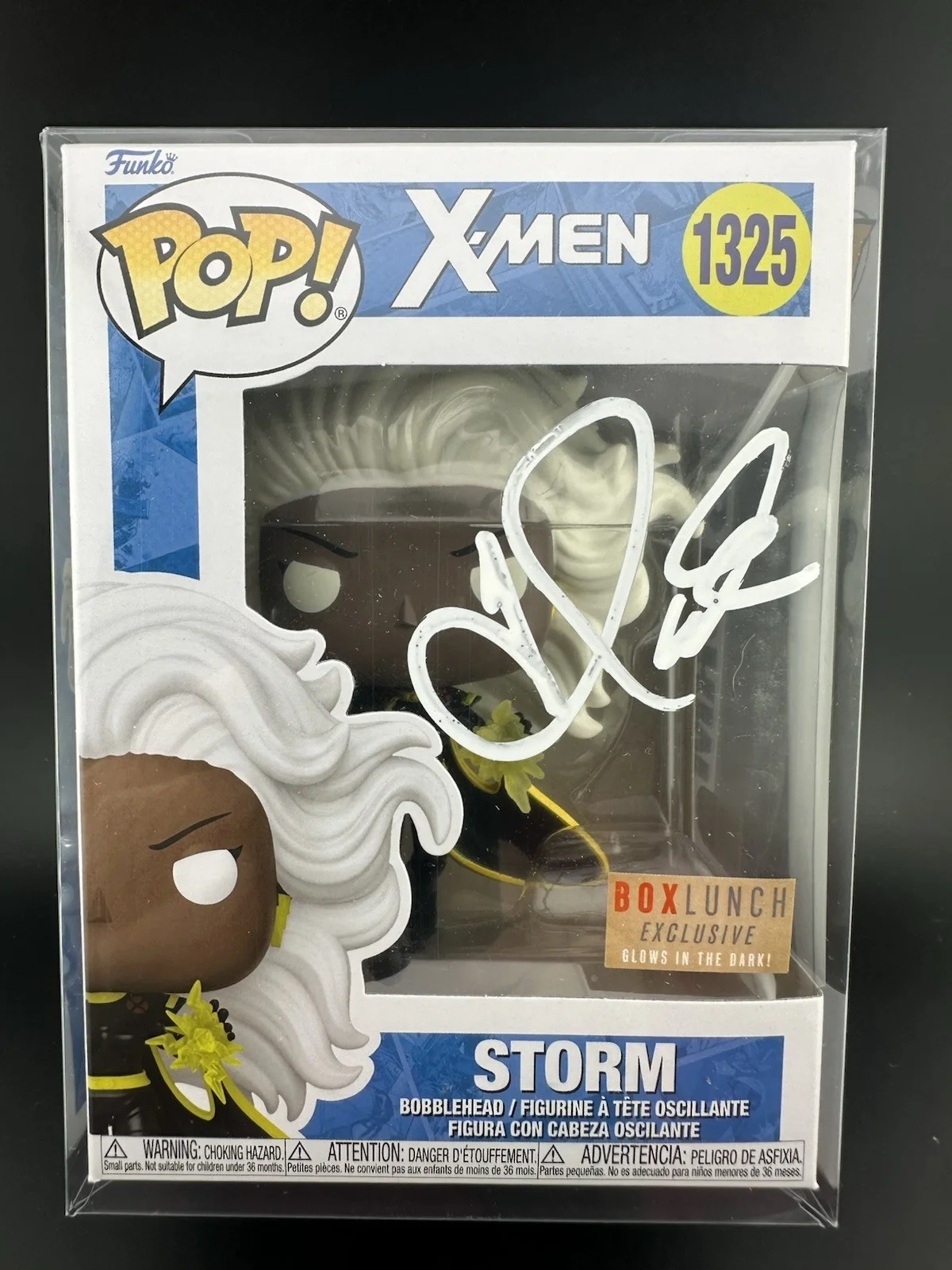 Halle Berry — Halle Berry Signed Autograph X-Men Funko Pop 1325 Autograph COA Marvel