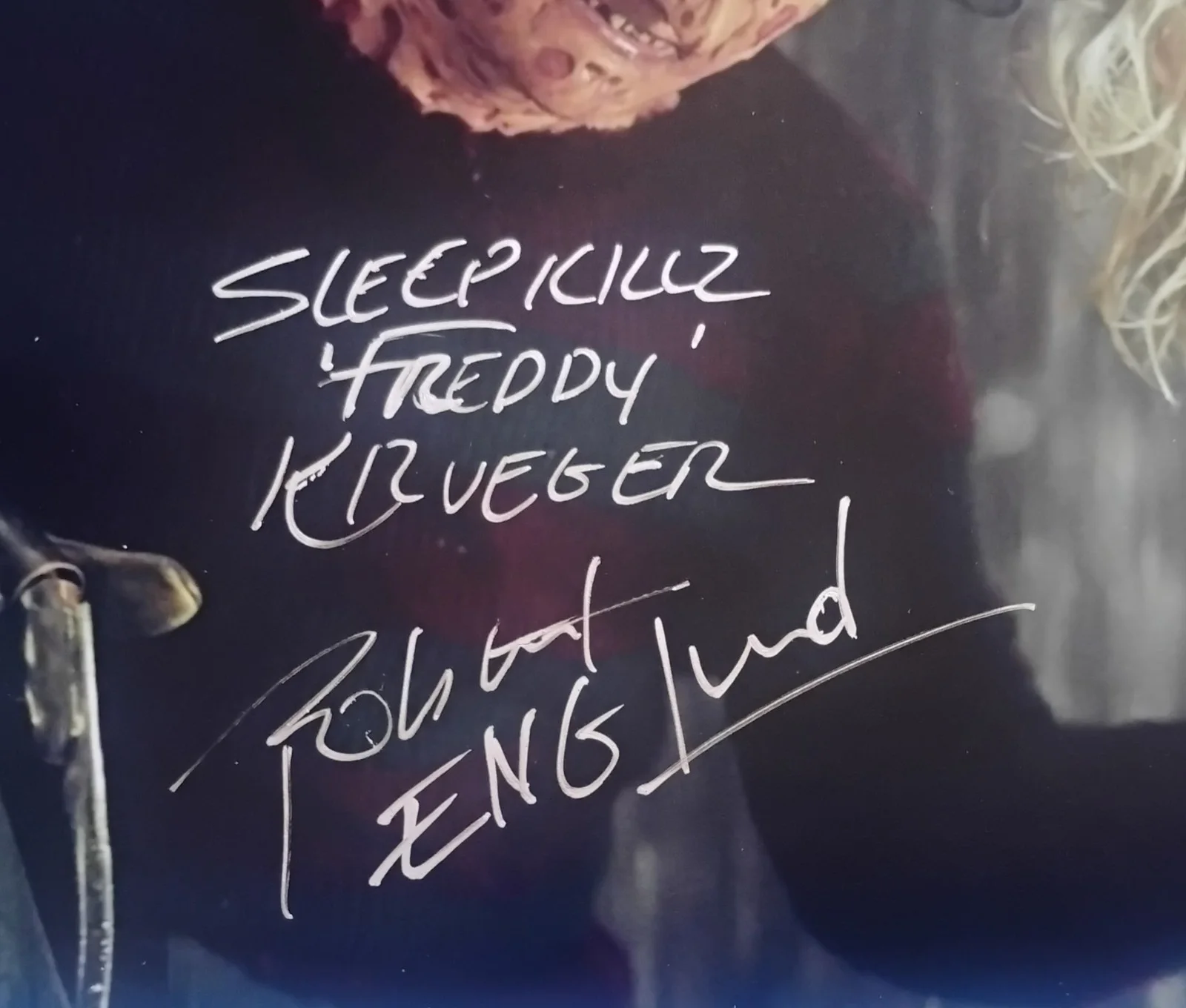 Robert Englund Hand Signed 8x10 Photo COA Nightmare On Elm St NO US TARIFFS, image 3