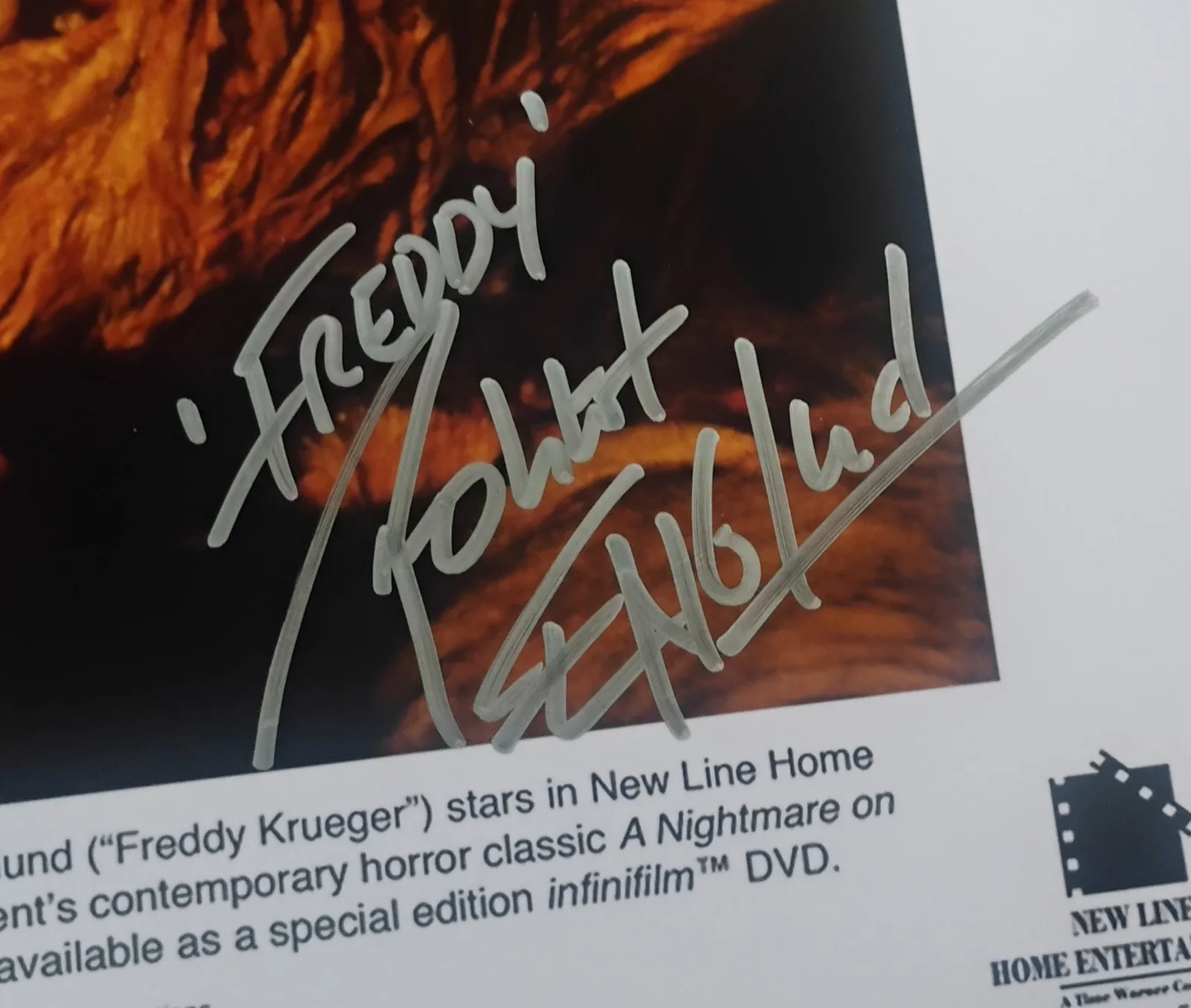 Robert Englund Hand Signed 8x10 Photo COA Nightmare On Elm St NO US TARIFFS, image 3
