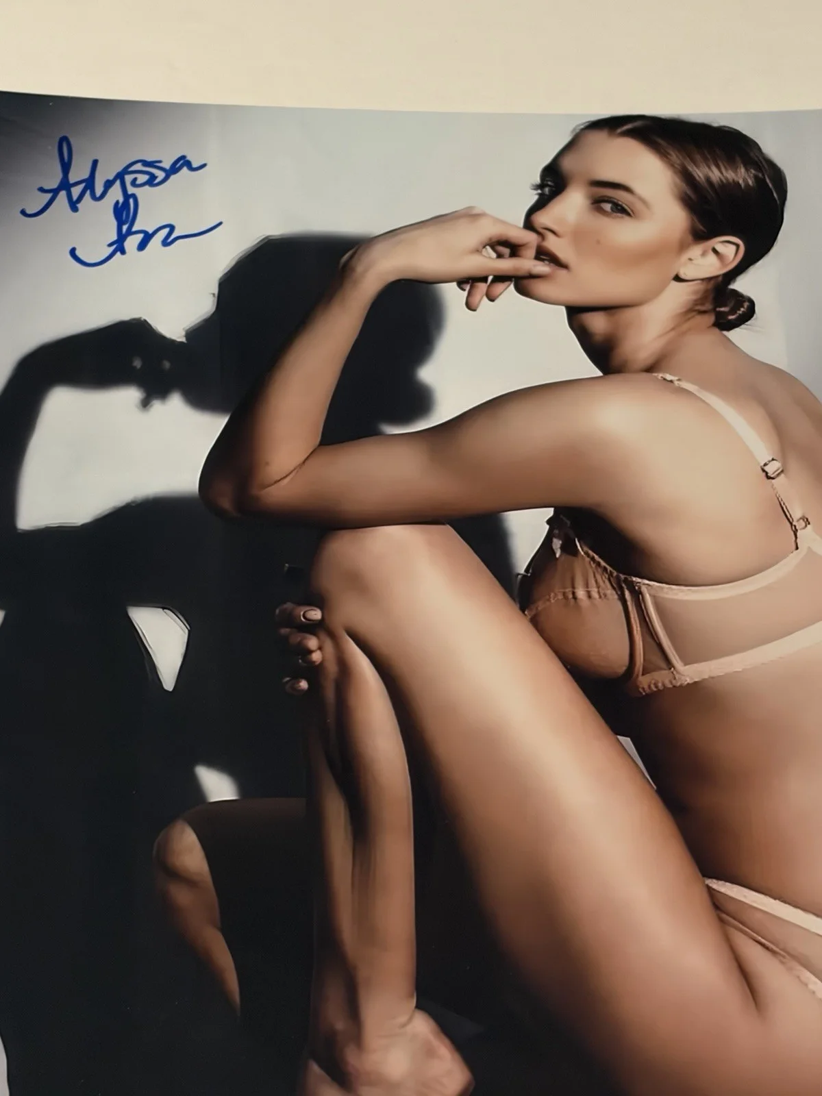 Alyssa Arce Signed 8x10 Photo Autograph Model, image 2