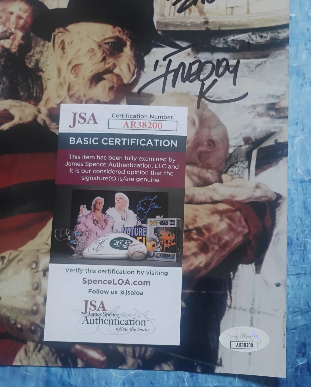 Robert Englund Hand Signed 8x10 Photo JSA COA Nightmare On Elm St NO US TARIFFS, image 4