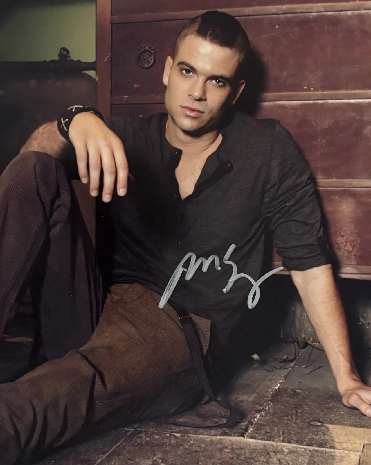 Mark Salling — Mark Salling Original Autographed 8X10 photo - Glee! Actor/Singer