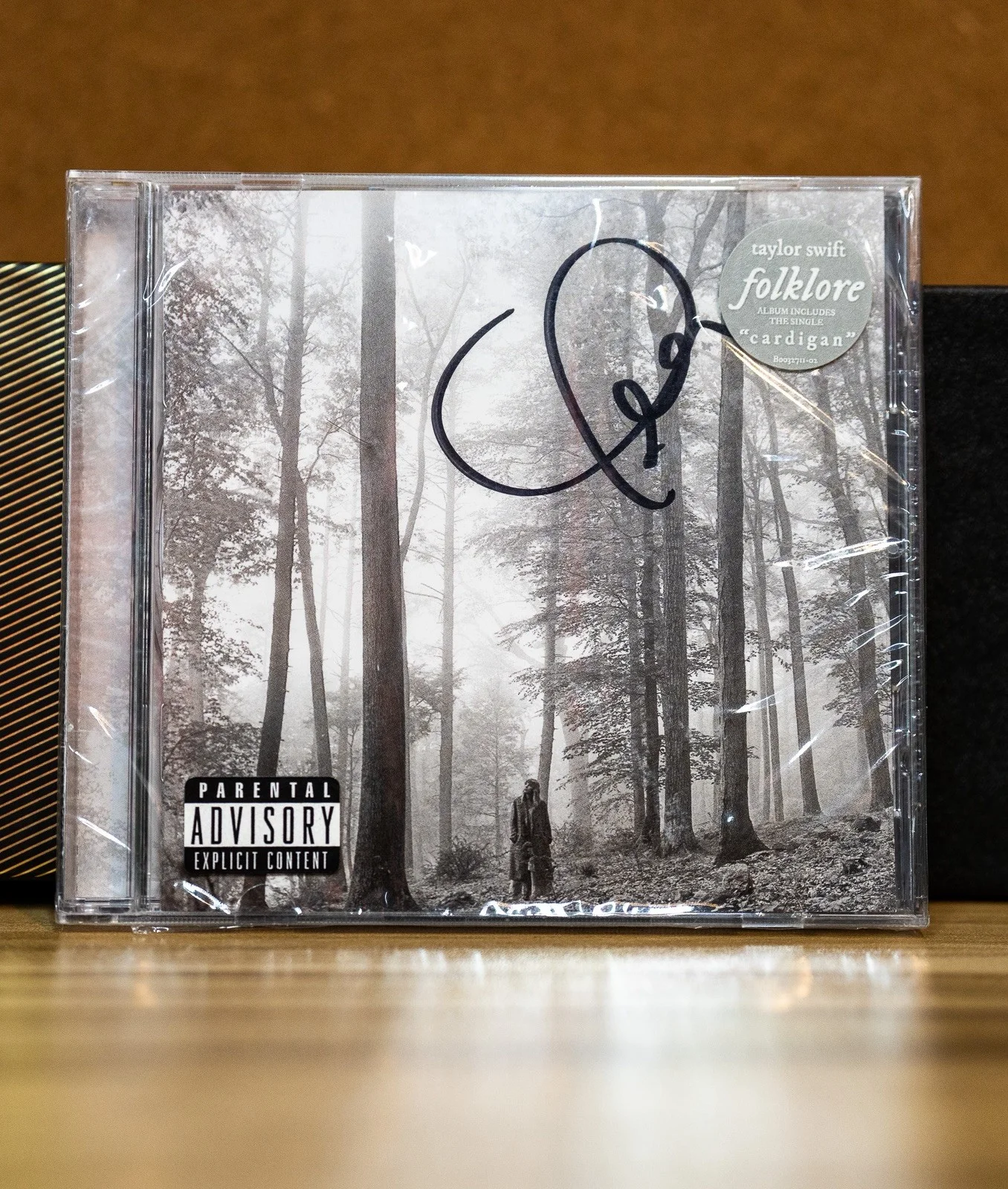 Taylor Swift Autographed Folklore CD Signed Sealed x2, image 2