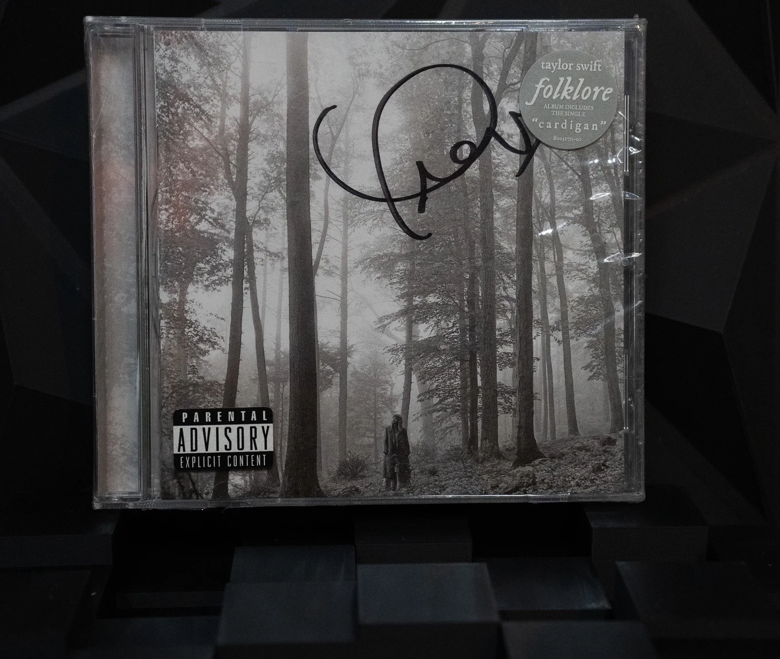 Taylor Swift Autographed Folklore CD Signed Sealed x2, image 4