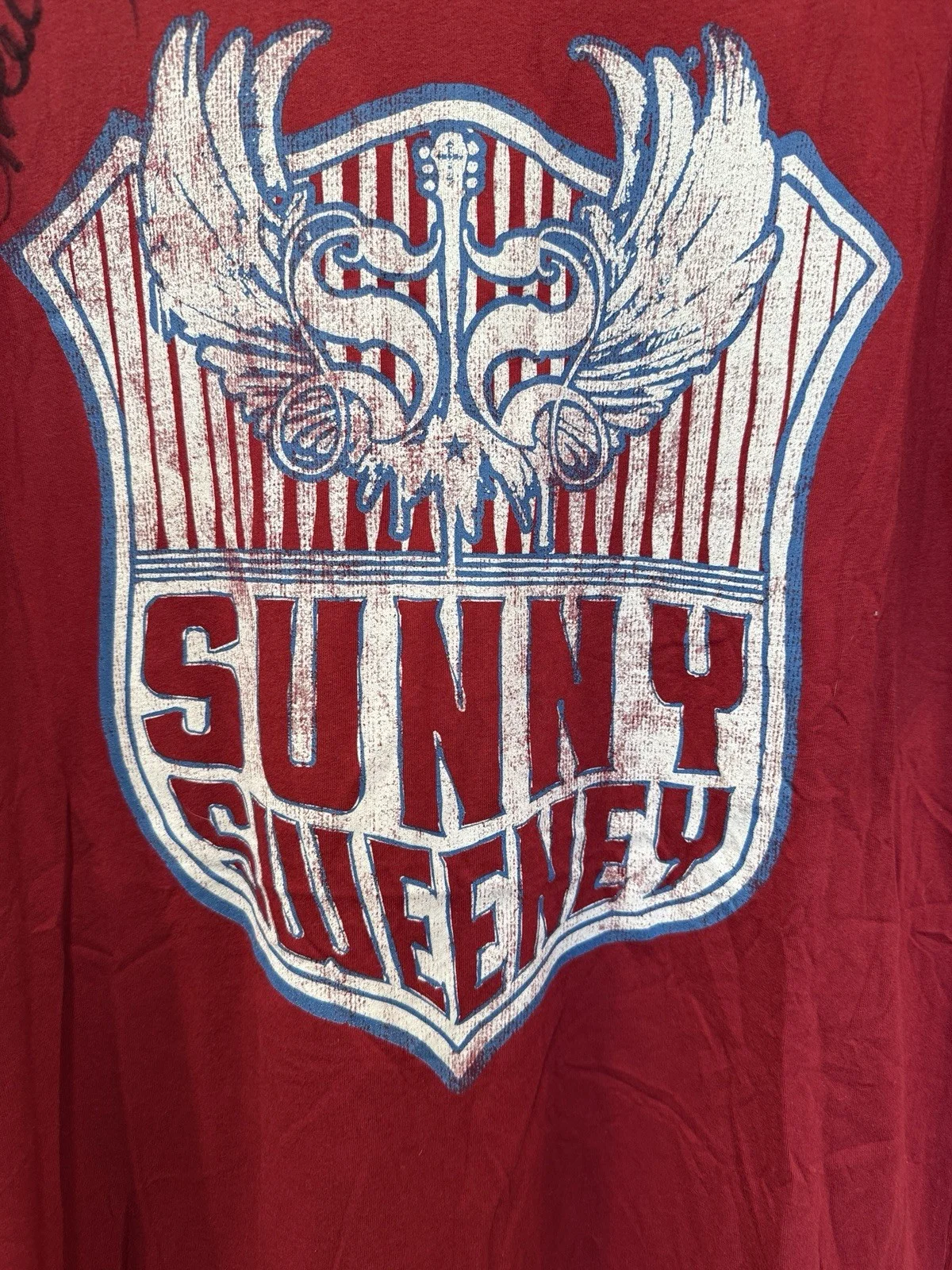 Autographed Sunny Sweeney T-Shirt. Never Worn. Men’s size medium, image 2