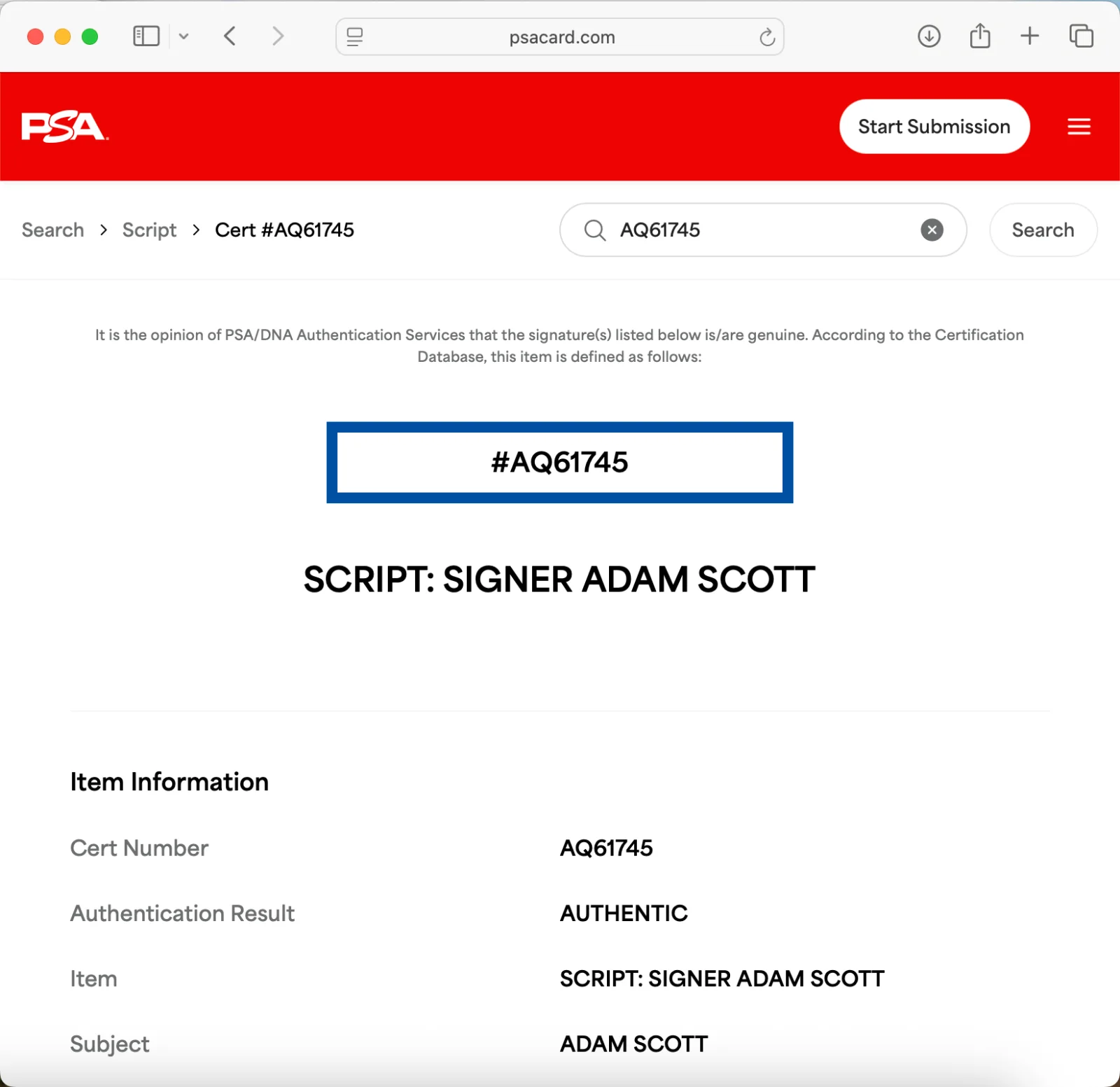 Adam Scott — ADAM SCOTT SIGNED SEVERANCE 210 COLD HARBOR SCRIPT FULL 42 PAGE PSA AUTOGRAPH, image 3