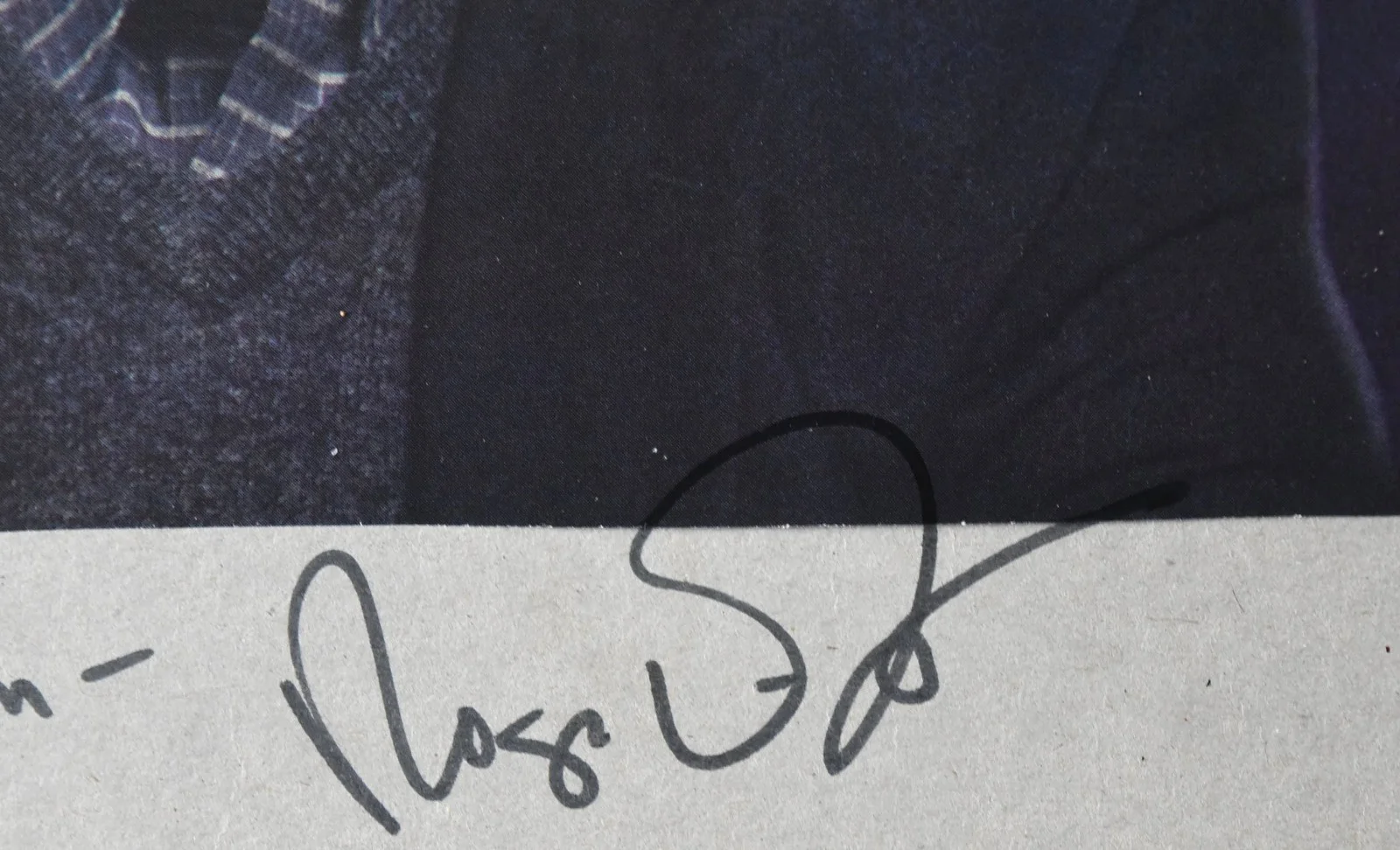 Roger Ebert Hand Signed Paper, image 2