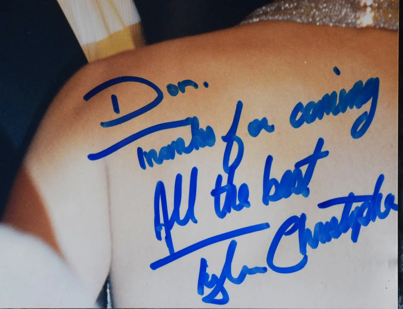 Tyler Christopher Hand Signed Photo 8"X10", image 2