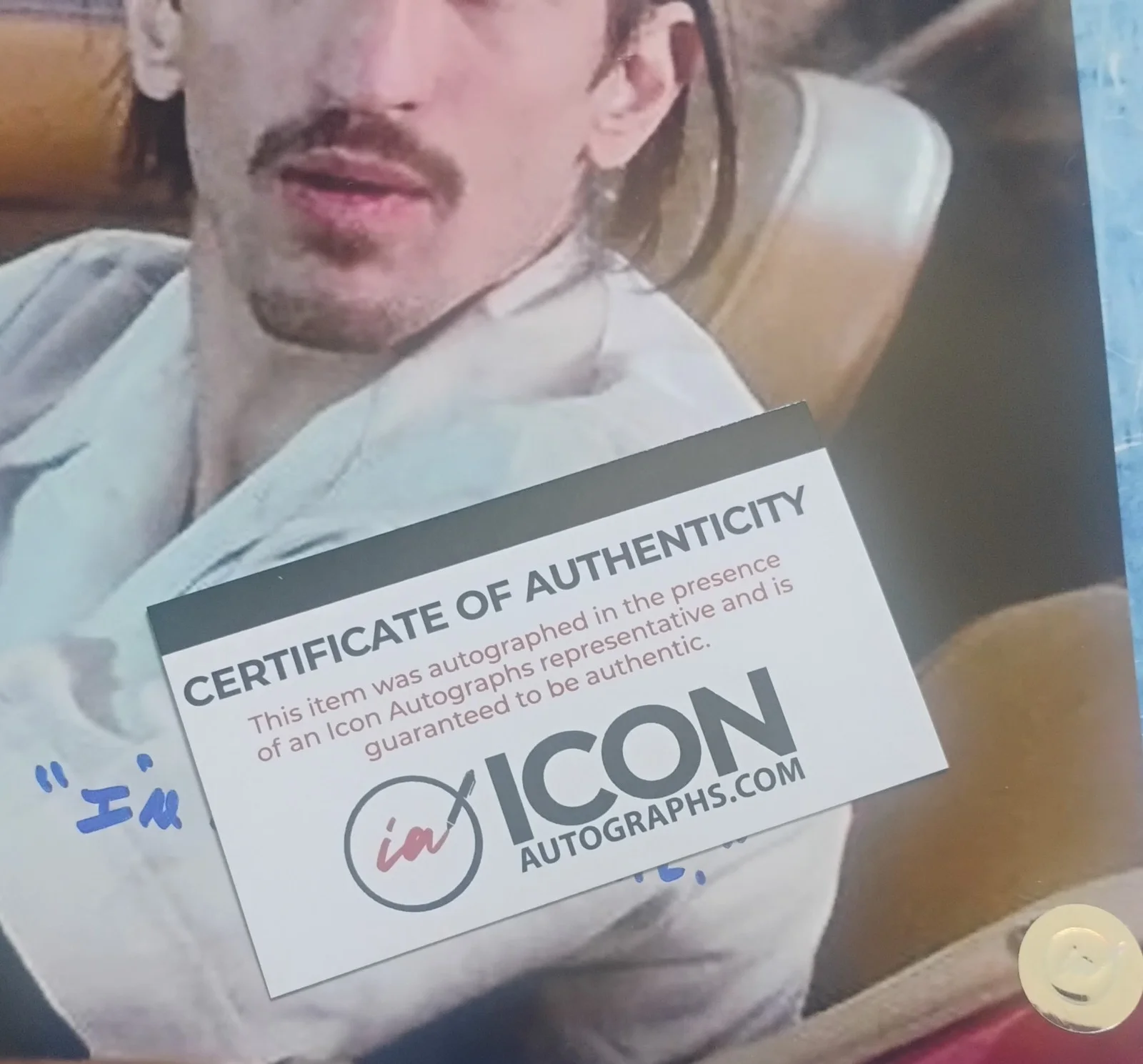 Richard Edson Hand Signed 8x10 Photo COA Ferris Bueller's Day Off NO US TARIFFS, изображение 5