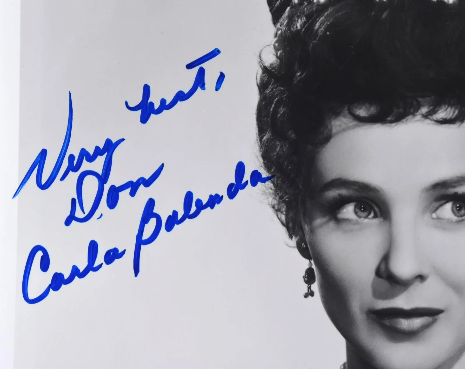 Carla Balenda Hand Signed Photo 8"X10", image 2