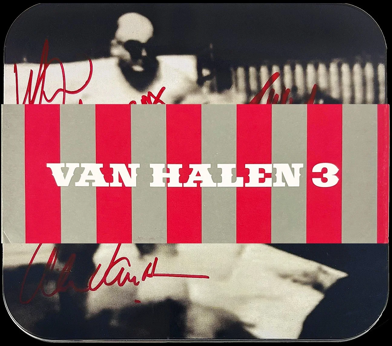 Eddie & Alex Van Halen Anthony Cherone Signed "VAN HALEN III" 3 CD Box Set BAS, image 2