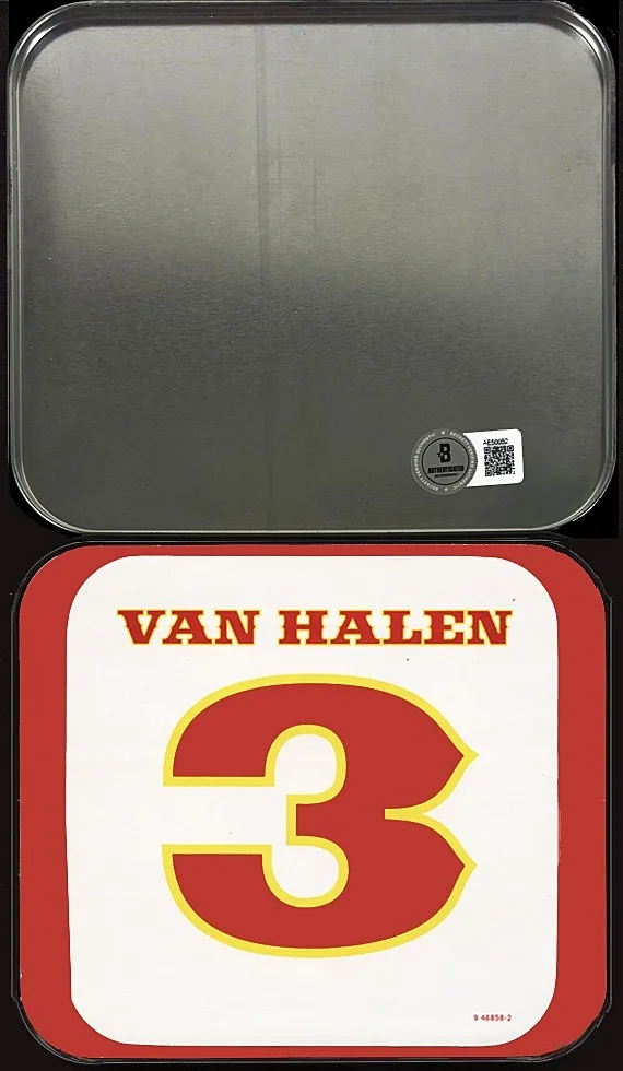 Eddie & Alex Van Halen Anthony Cherone Signed "VAN HALEN III" 3 CD Box Set BAS, image 3