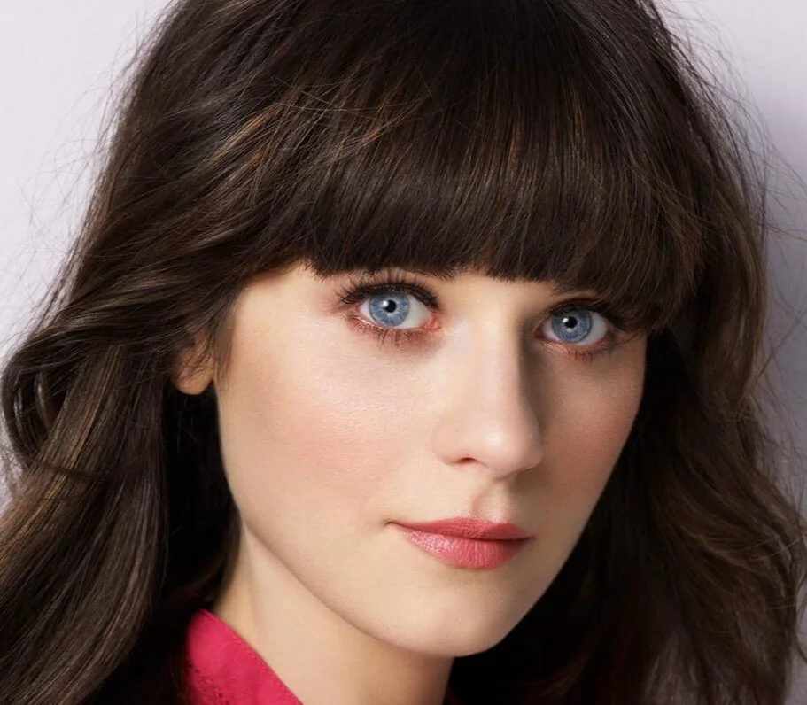 Zooey Deschanel signed 4x6 index card, image 2