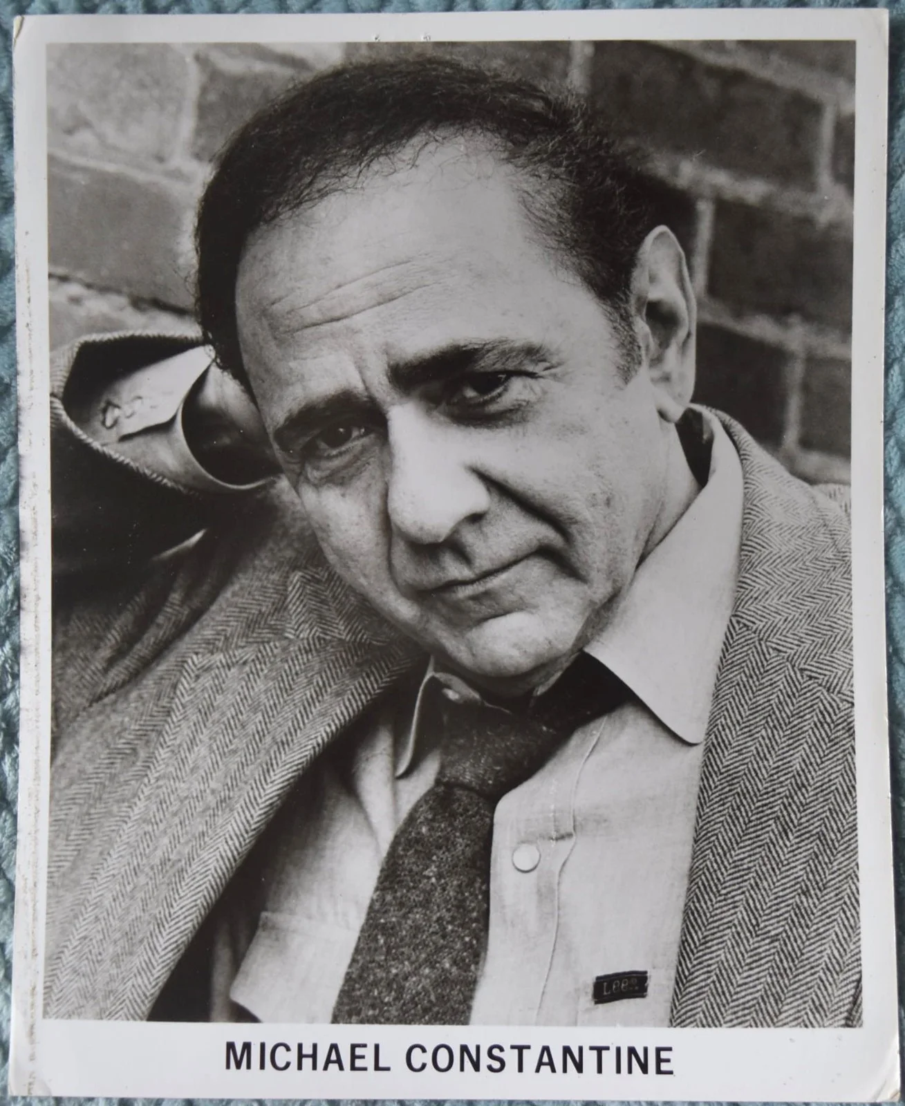 Michael Constantine Hand Signed Card, image 4