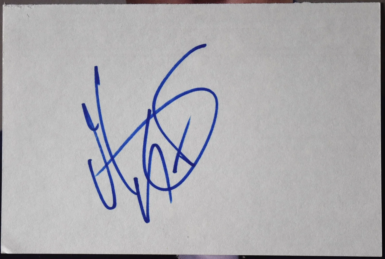 Gregory Smith Hand Signed Card, image 2
