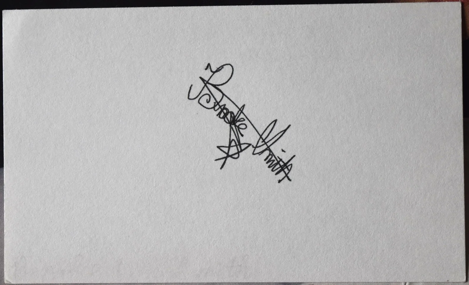 Brooke Smith Hand Signed Card, image 2